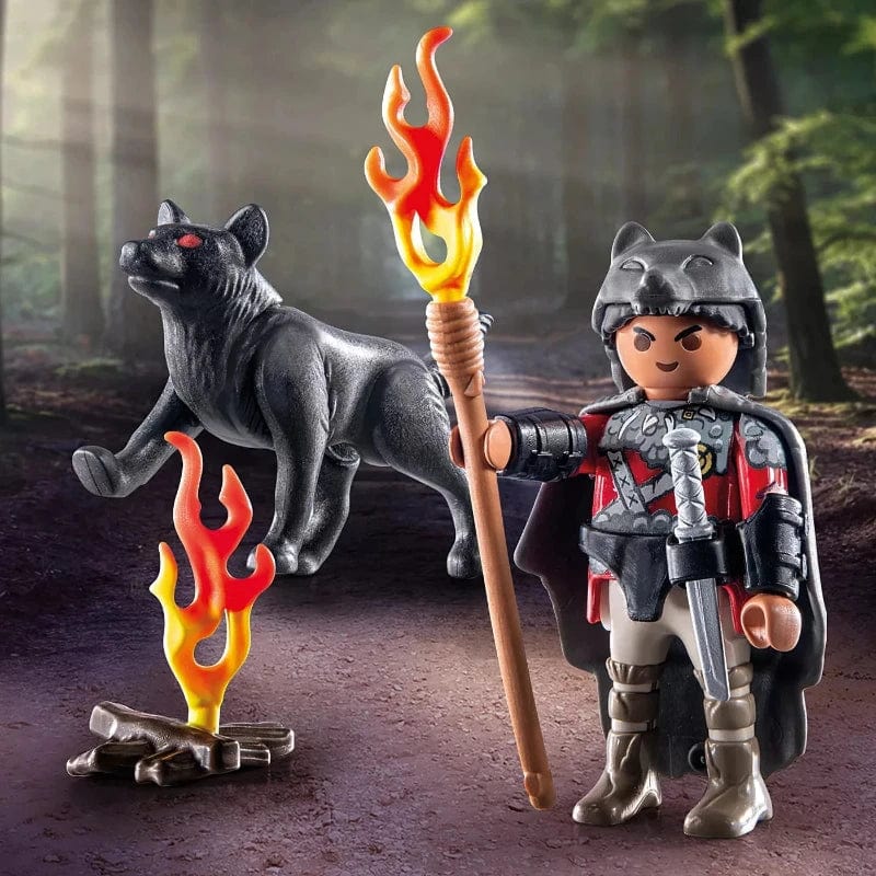 Playmobil Playmobil Special Plus Default 71482 Warrior with Wolf