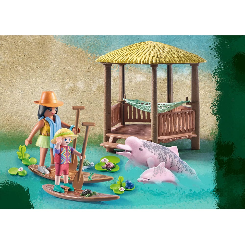 Playmobil Playmobil Wiltopia Default 71143 Wiltopia - Paddling Tour with River Dolphins