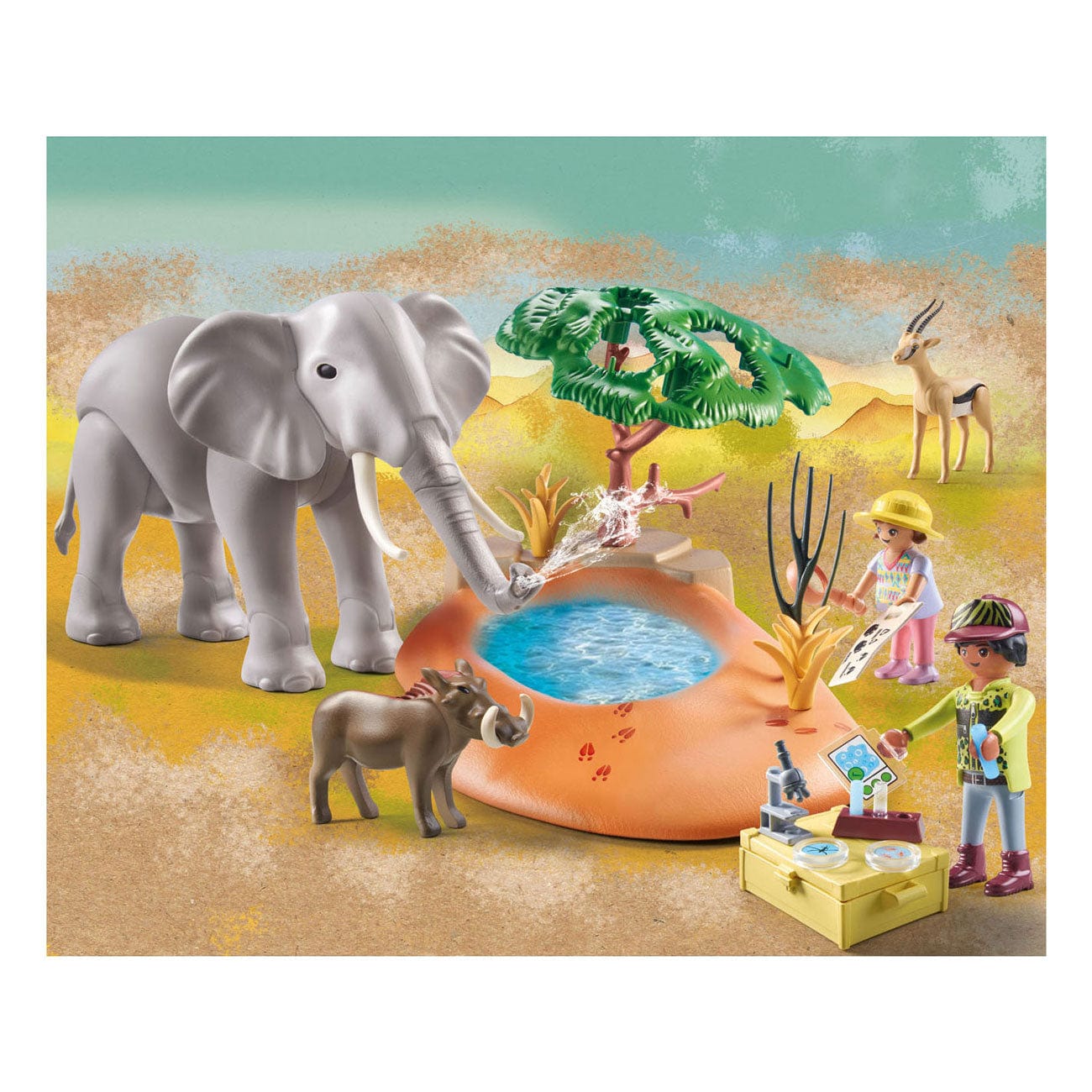 Playmobil Playmobil Wiltopia Default 71294 Wiltopia: Elephant at the Water Hole