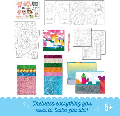 PlayMonster Art & Craft Activity Kits Craft-tastic: Let's Learn Foil Art
