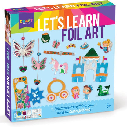 PlayMonster Art & Craft Activity Kits Craft-tastic: Let's Learn Foil Art