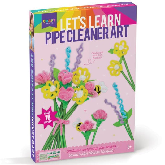 PlayMonster Art & Craft Activity Kits Craft-tastic: Let's Learn Pipe Cleaner Art