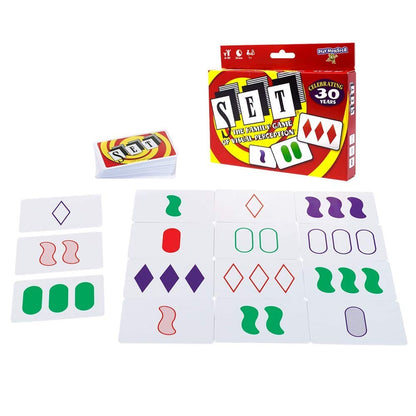 PLAYMONSTER Card Games Set - The Family Game of Visual Perception