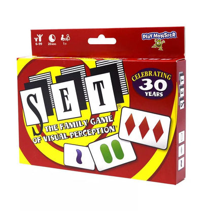 PLAYMONSTER Card Games Set - The Family Game of Visual Perception