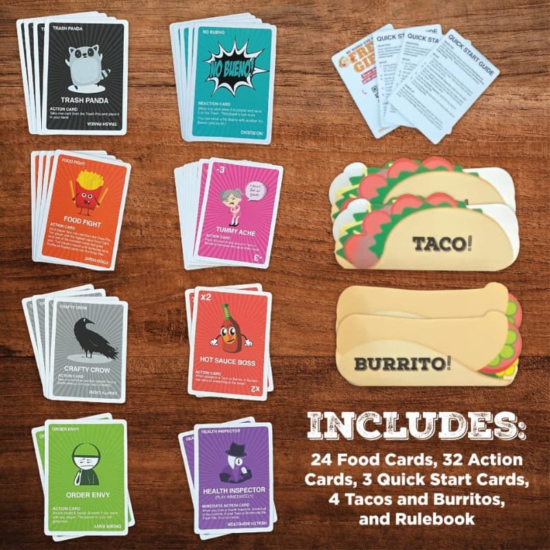 PlayMonster Card Games Taco vs Burrito