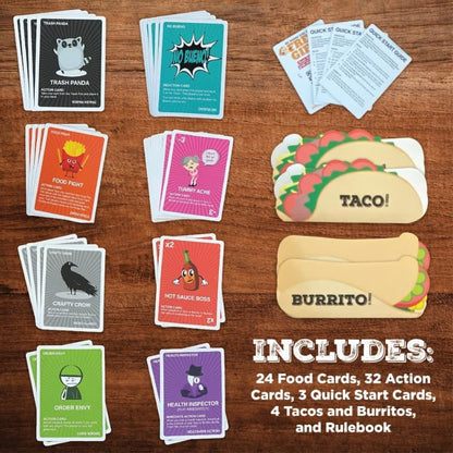 PlayMonster Card Games Taco vs Burrito