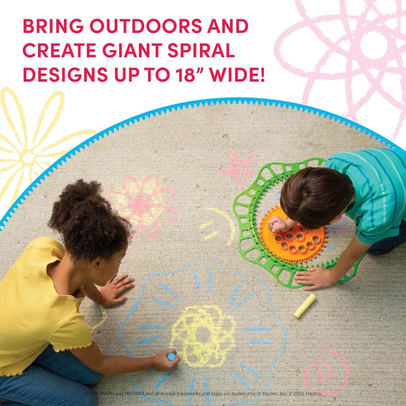 PlayMonster Coloring & Painting Kits Giant Outdoor Spirograph