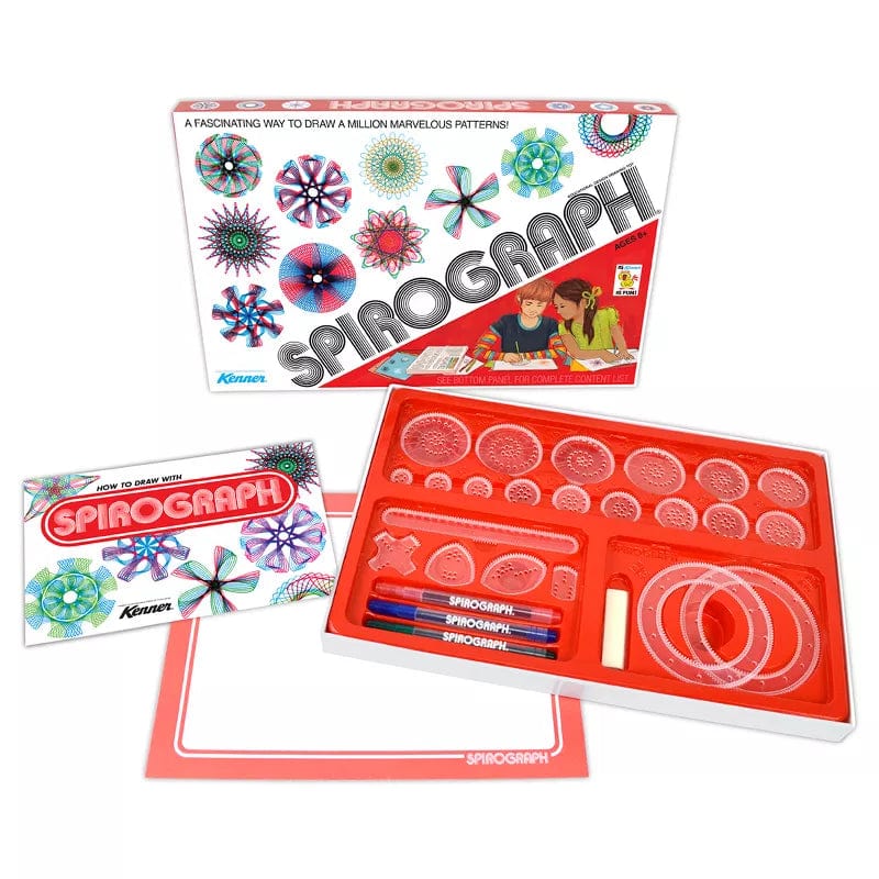 PLAYMONSTER Coloring & Painting Kits Spirograph Retro Deluxe Kit