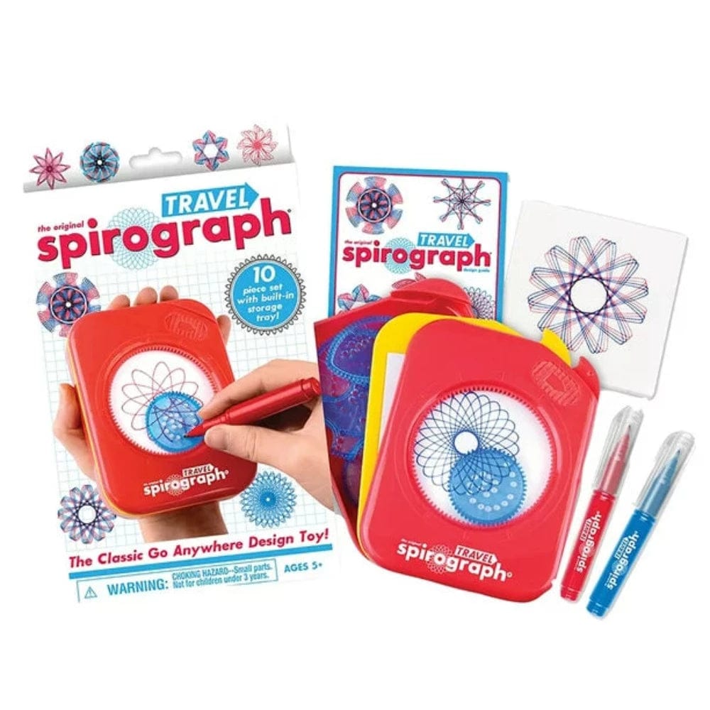 PLAYMONSTER Coloring & Painting Kits Travel Spirograph