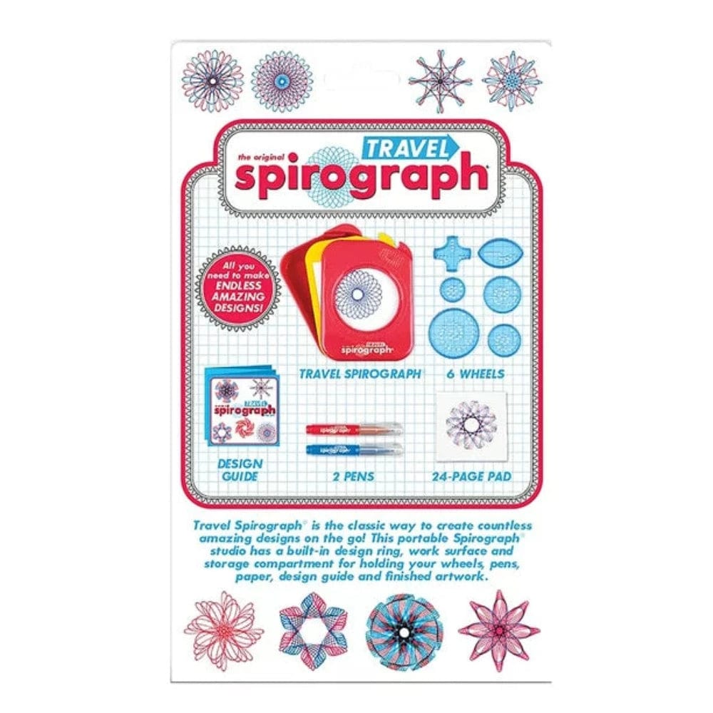 PLAYMONSTER Coloring & Painting Kits Travel Spirograph