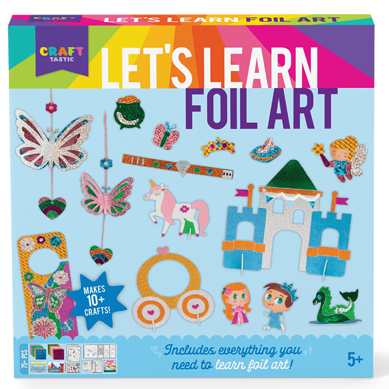 PlayMonster Default Craft-tastic: Let's Learn Foil Art