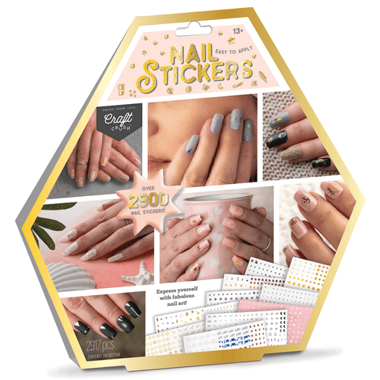 PlayMonster Dress Up Accessories Craft Crush Nail Stickers