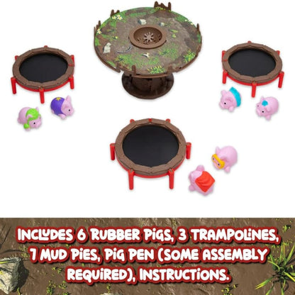 PLAYMONSTER Physical Play Games Pigs on Trampolines