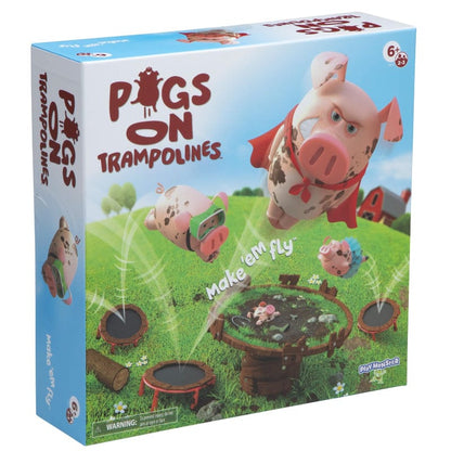 PLAYMONSTER Physical Play Games Pigs on Trampolines