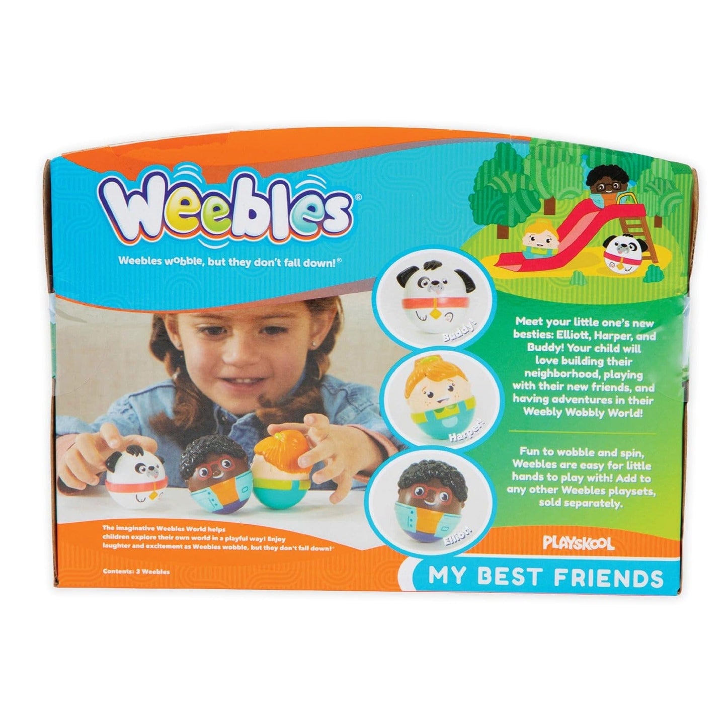 Playskool Toddler Default Weebles - My Best Friends