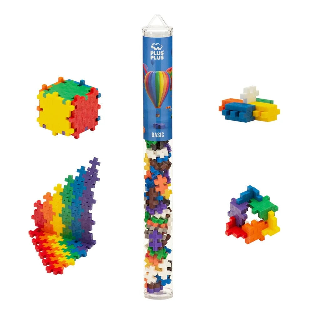Plus-Plus Construction Default Plus Plus Tube - Basic Mix 70 Piece