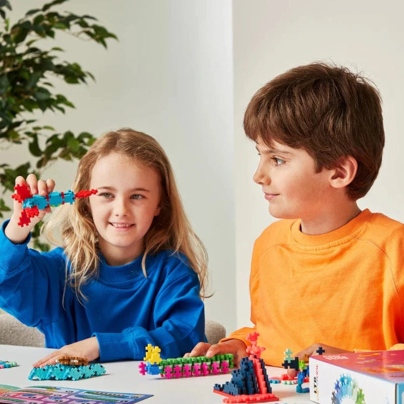 Plus-Plus Construction HOLIDAY Plus Plus Learn to Build Big Colorverse