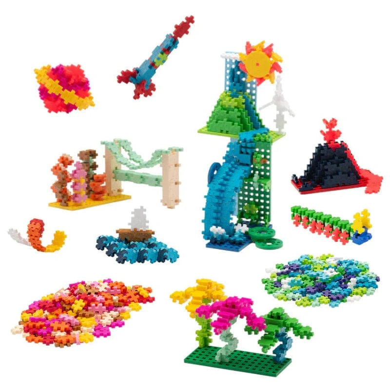 Plus-Plus Construction HOLIDAY Plus Plus Learn to Build Big Colorverse