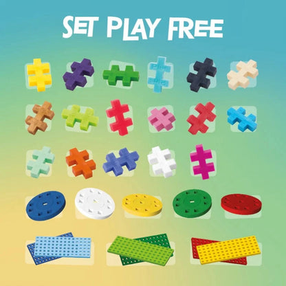 Plus-Plus Construction HOLIDAY Plus Plus Learn to Build Big Colorverse