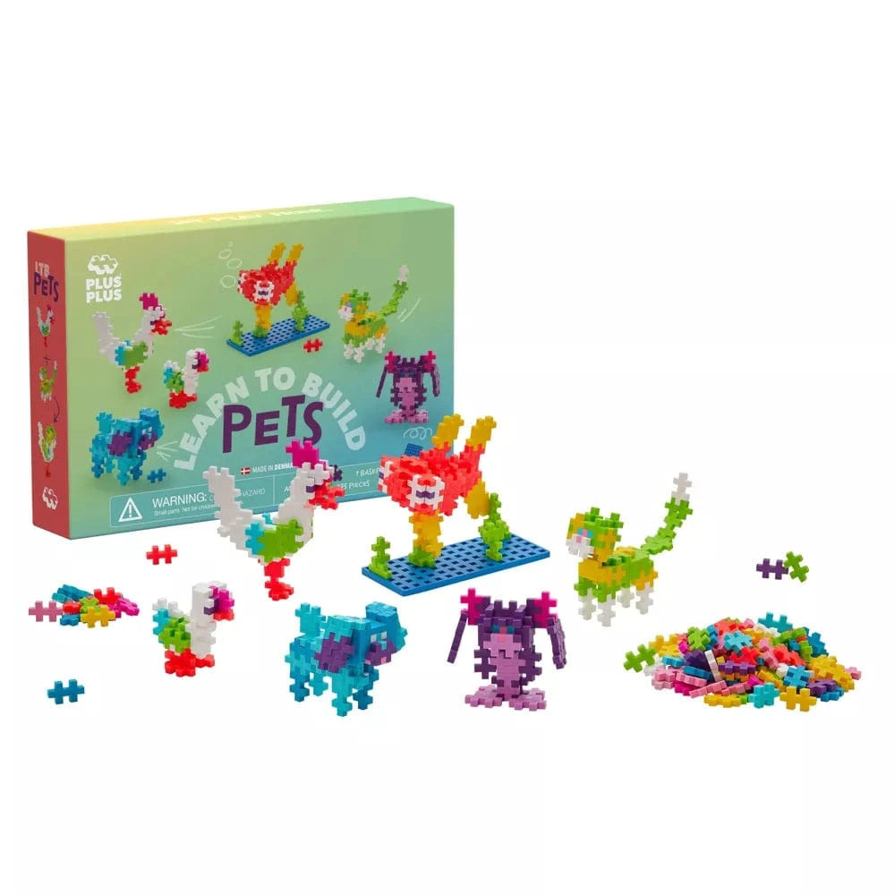 Plus-Plus Construction Plus Plus - Learn to Build Pets