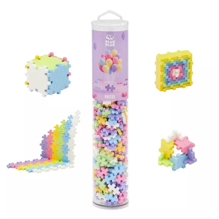 Plus-Plus Construction Plus Plus - Pastel Mix 240 Piece Set