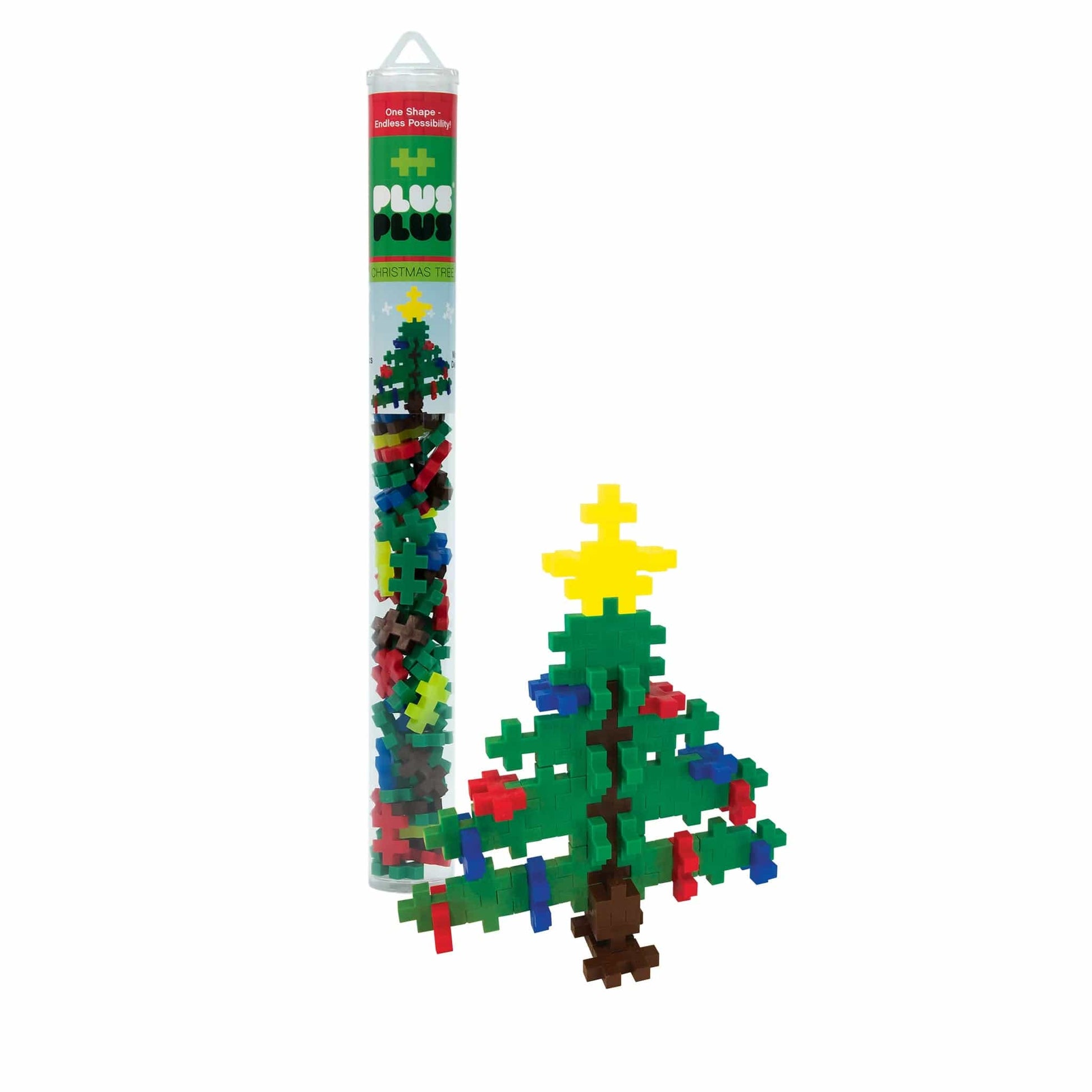 Plus-Plus Construction Plus Plus Tube - Christmas Tree