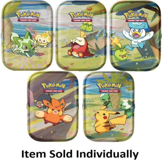 Pokemon Trading Card Games Default Pokémon: Paldea Friends Mini Tins (Assorted Styles)