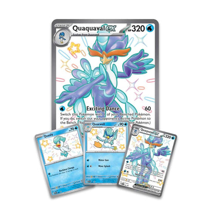 Pokemon Trading Card Games Default Pokémon: Paldean Fates Quaquaval or Skeledirge ex Collection (Assorted Styles)