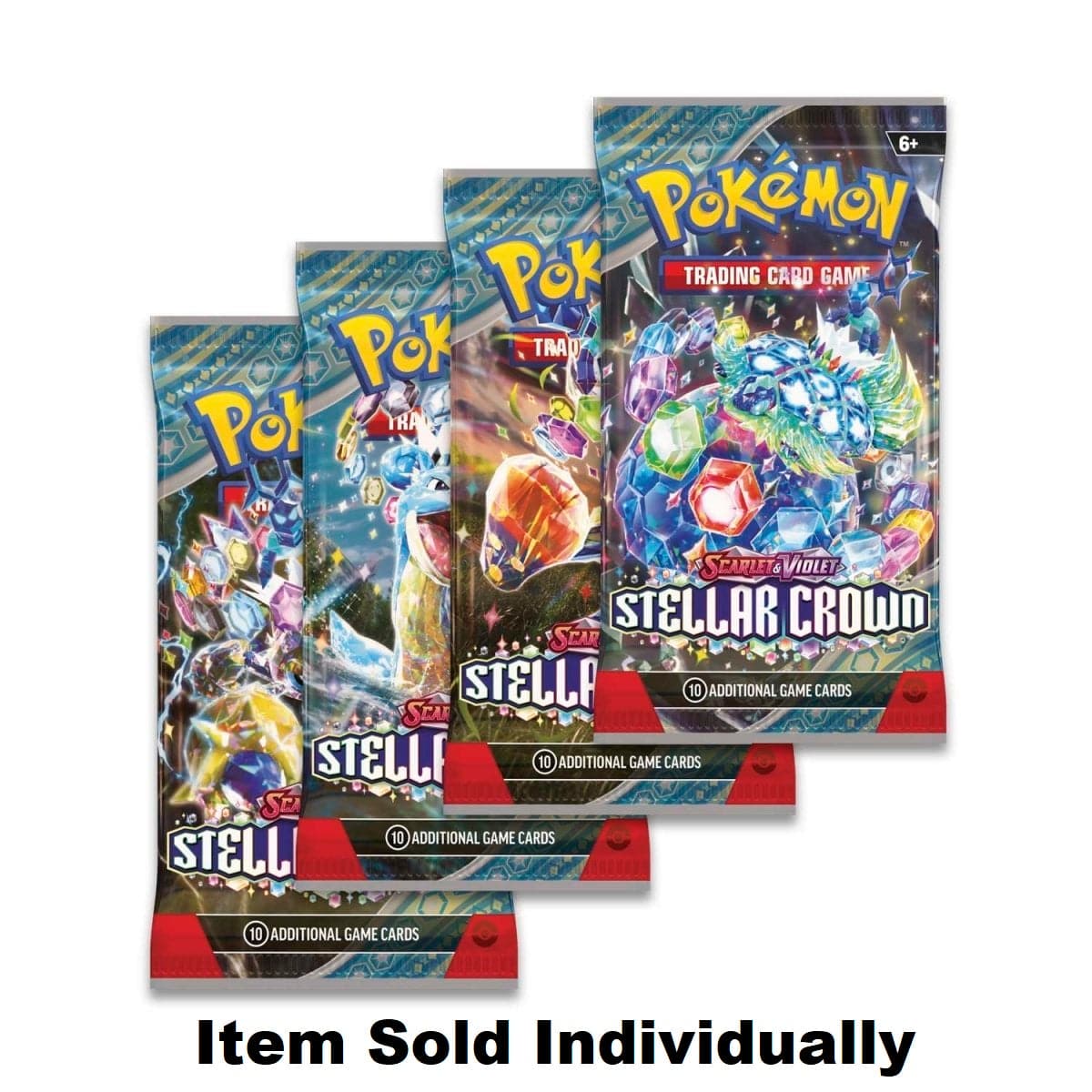 Pokemon Trading Card Games Default Pokémon Scarlet & Violet: Stellar Crown Booster Singles (UPC)