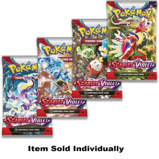 Pokemon Trading Card Games Pokémon: Scarlet & Violet - Booster Pack Singles