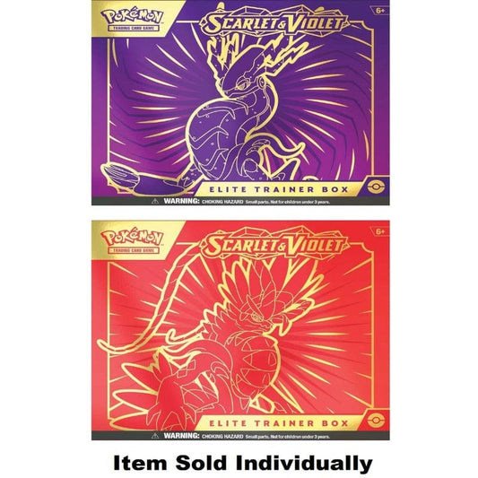 Pokemon Trading Card Games Pokemon: Scarlet & Violet Elite Trainer Box (Miraidon or Koraidon)
