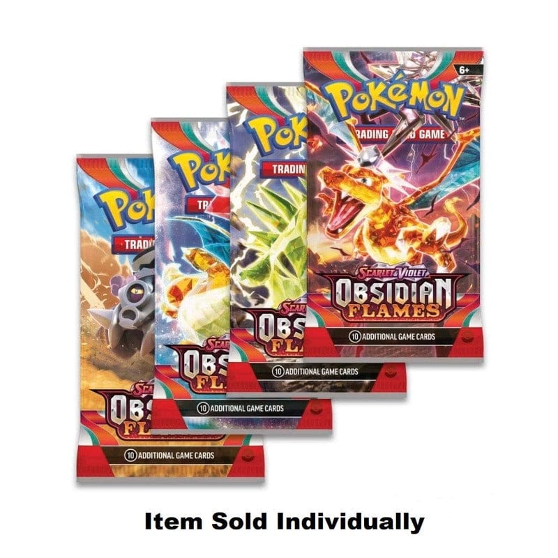 Pokemon Trading Card Games Pokémon: Scarlet & Violet - Obsidian Flames Booster Pack Singles