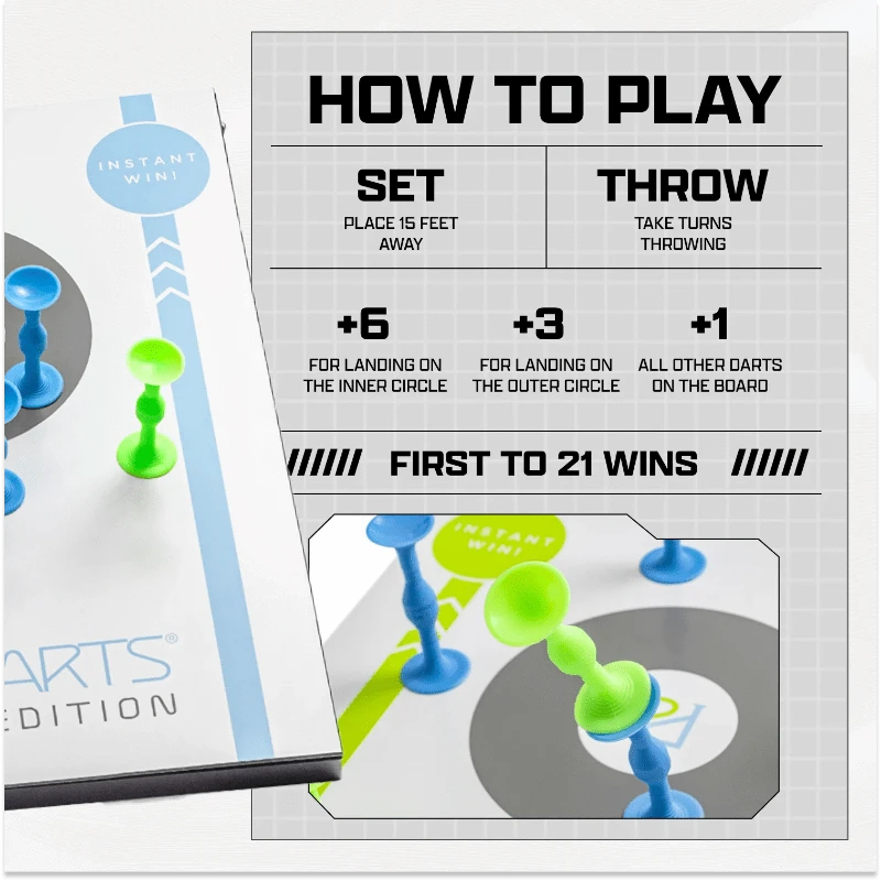 PopDarts Physical Play Games PopDarts: Board Edition