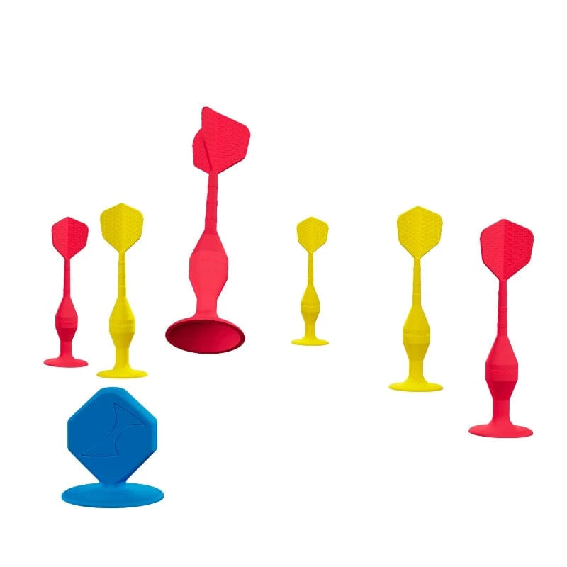 PopDarts Physical Play Games PopDarts: Rookie Pack - Red & Yellow