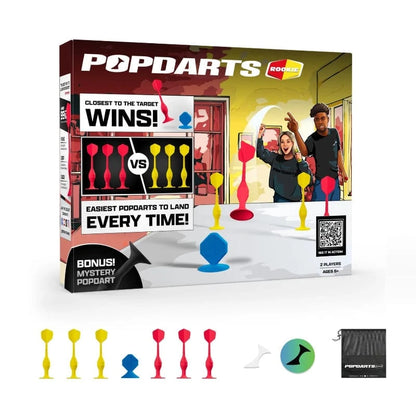 PopDarts Physical Play Games PopDarts: Rookie Pack - Red & Yellow
