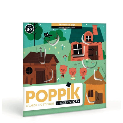 Poppik Sticker Activity Sets Default Poppik Sticker Stories (Assorted Styles)