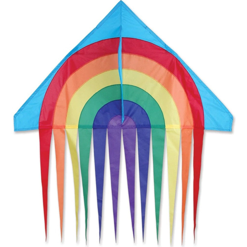 Premier Kites Kites Stream Delta Kite - Rainbow