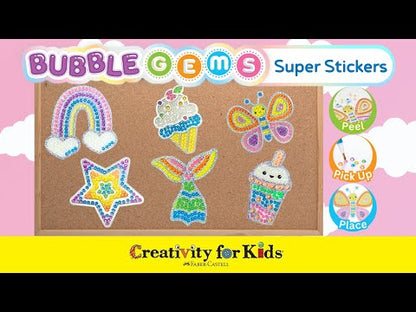 Bubble Gems Super Sticker Butterfly