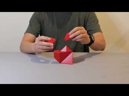 Pickagram Magnetic 3D Art Puzzle: Red