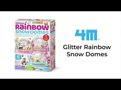 Glitter Rainbow Snow Dome Kit