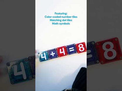 Magna-Tiles: microMAGS Learn Numbers