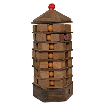 Project Genius Brain Teaser Games Chinese Pagoda Puzzle