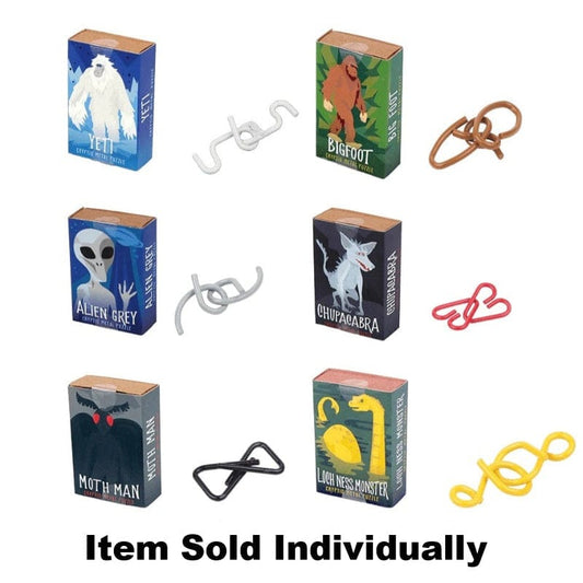 Project Genius Brain Teaser Games Cryptid Puzzlebox (Assorted Styles)