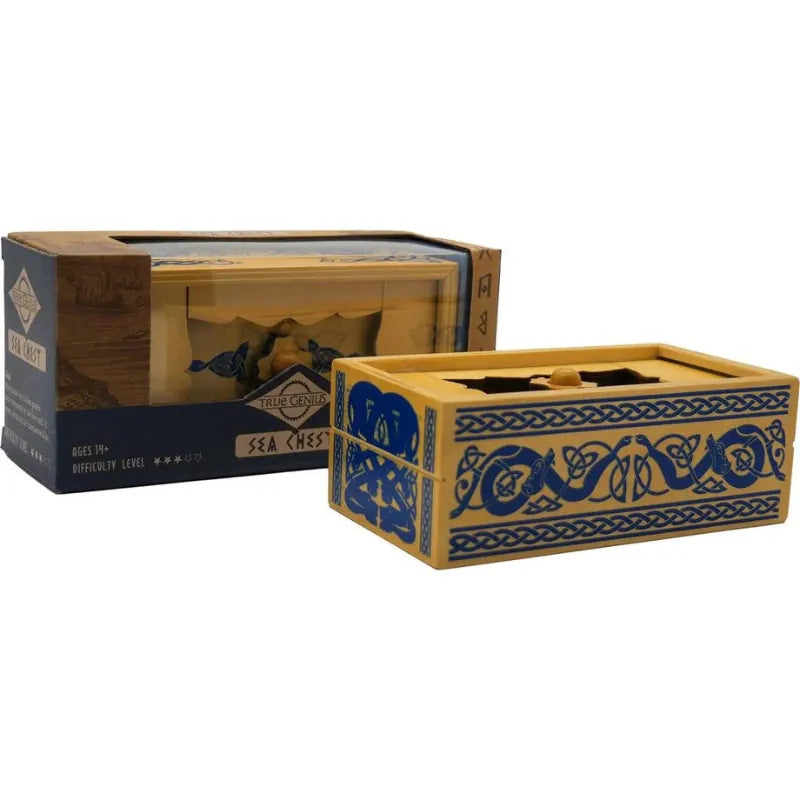 Project Genius Brain Teaser Games Viking Sea Chest