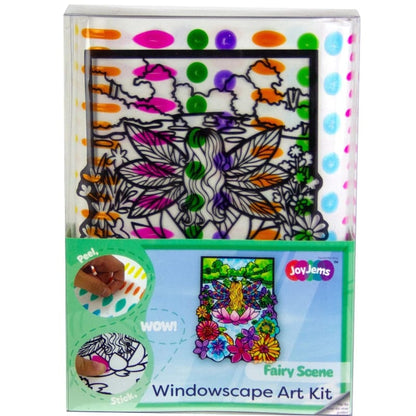 Project Joy Studio Sticker Activity Sets JoyJems - Fairy Scene Suncatcher Kit