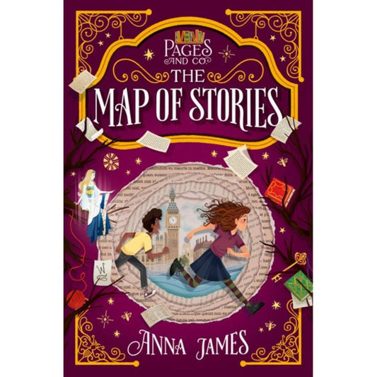 Puffin Books Paperback Books Pages & Co. - The Map of Stories (Book #3)