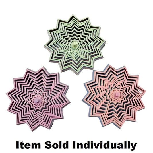 Pye Games Fidget Toys Collapsing Star Fidget (Assorted Colors)