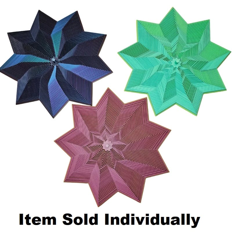 Pye Games Fidget Toys Collapsing Star Fidget XL (Assorted Colors)