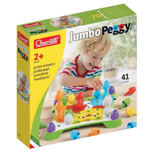 Quercetti Educational Play Jumbo Peggy