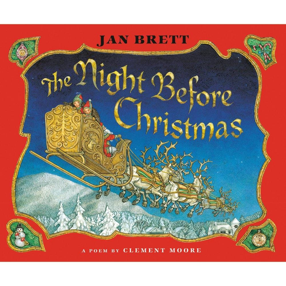 Random House Christmas Books The Night Before Christmas (Book & DVD)